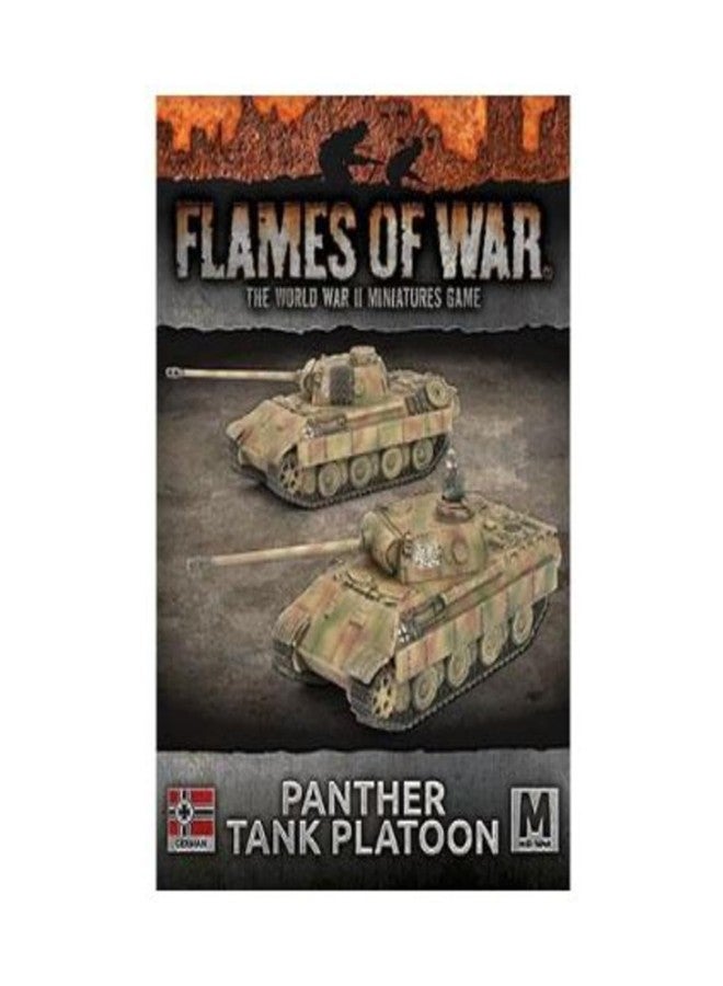 Flames of War: Mid War: German: Panther Tank Platoon (GBX126) - Image 1
